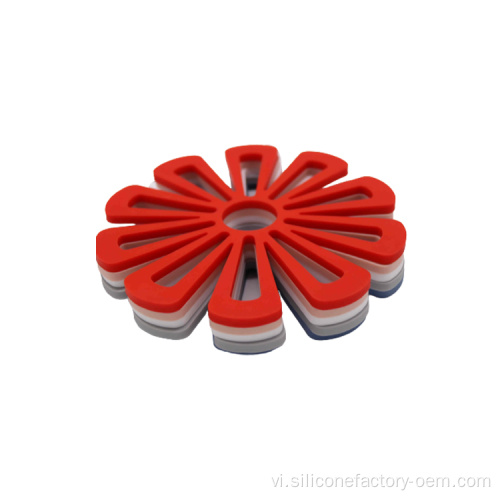 Silicone Bowl Mat Mat Heat Chống tàu lượn không chống trượt